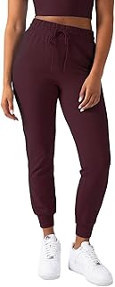 Active Women's Ultraluxe High-Waist Jogger Pant, Athleisure, Draw-String...