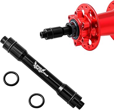 Bicycle QR Adapter 12/15 to 9mm Front Wheel Hub Adapter 100/135/142/148mm Thru Axle Hub Quick Release for Mountain Road Bike