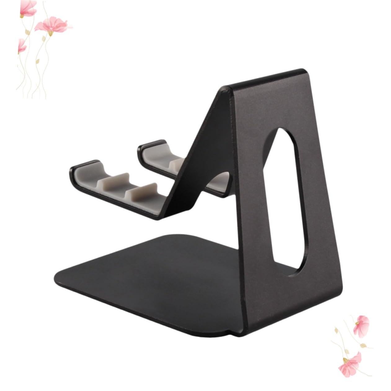 Housoutil 3 Piezas Soporte para Teléfono Móvil Escritorio De Metal Soporte para Tableta Teléfono Inteligente Soporte para Teléfono Móvil Soporte para Teléfono Soporte para Teléfono De