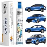FIXEZPRO B51 Electric Blue Touch Up Paint for Nissan, Exact Color Match Car Paint Scratch Repair Remover Pen Kit Quick & Easy Fix Vehicle Chips and Automotive Nicks Scuff