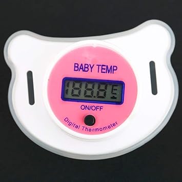 STORE99 LCD Digital Infant Temperature Mouth Nipple Temp Beeper Function Auto shut-off Function No Mercury