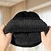 Mens Beanie – Warm Fleece Lined Thick Winter Hats for Men & Women, Fashionable Thermal Skully Cap, Classic Ribbed Knit Hat with Turned-Up Cuff for Outdoor Sports & Casual Wear Black