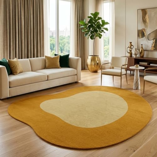 Tapete Decorativo Abstracto Irregular 6ft Polipropileno miniatura 4