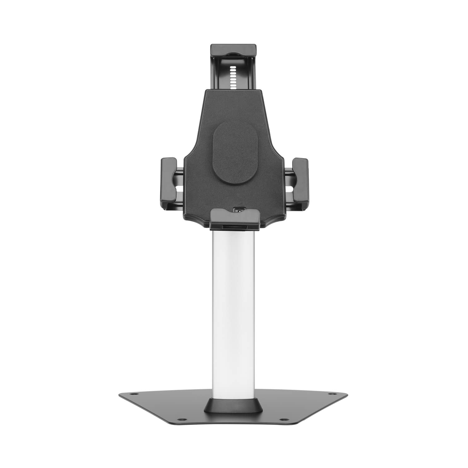 AISENS - MS1P03-113 - Soporte ANTIROBO DE SOBREMESA Ajustable (1 PIVOTE) para Tablet, Negro