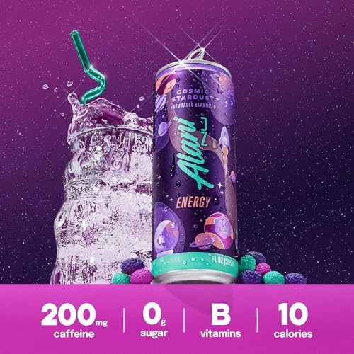 Alani Nu Cosmic Stardust Sugar Free Energy Drink (Pack of 12) - image 5