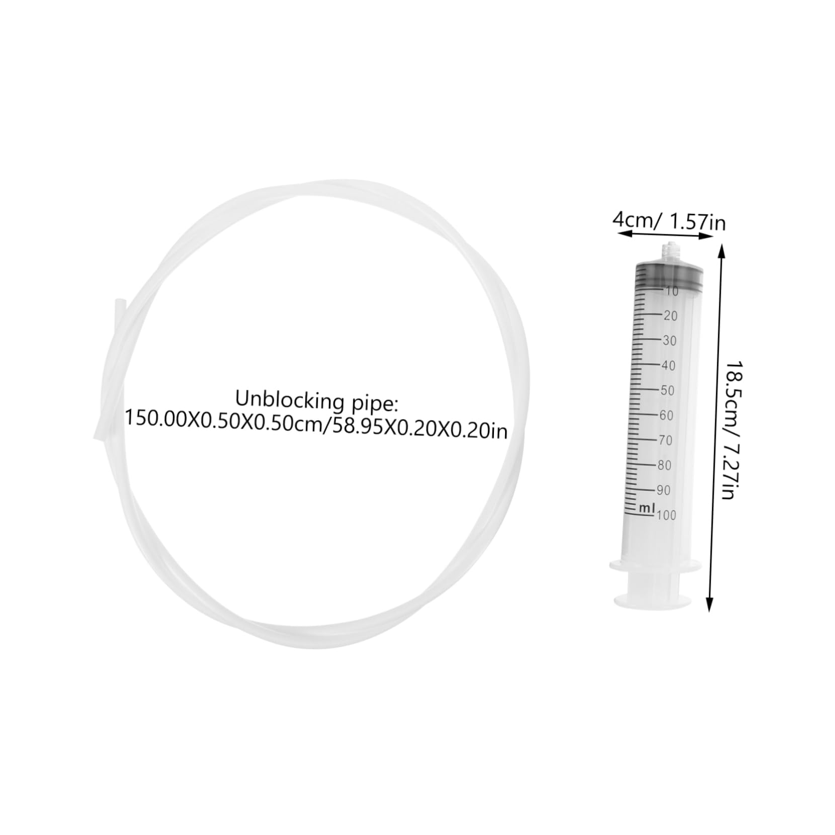 FUNOMOCYA 1 Set Fridge Cleaning Accessory Refrigerator Drain Hole Clog Remover Freezer Cleaning Supply Plastic Metal Reusable Dredging Tool