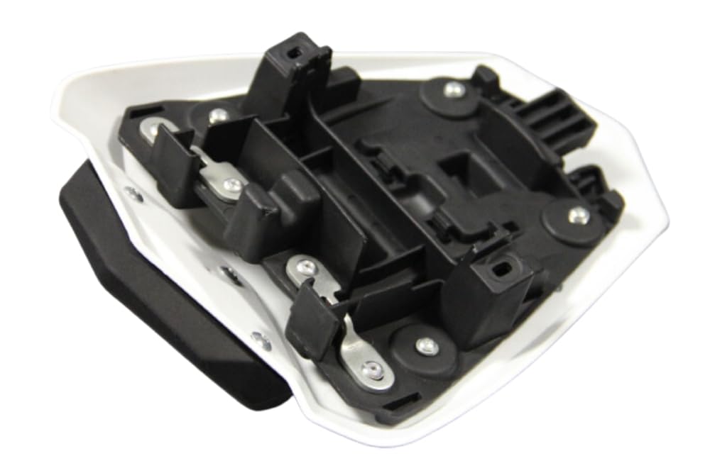 aVDB-Moto Soziusabdeckung/Sitzabdeckung kompatibel mit Yamaha YZF R1 YZF-R1 RN22 2009-2011, YZF R1 YZF-R1 RN22 2012-2014 ABS Kunststoff (Weiss)