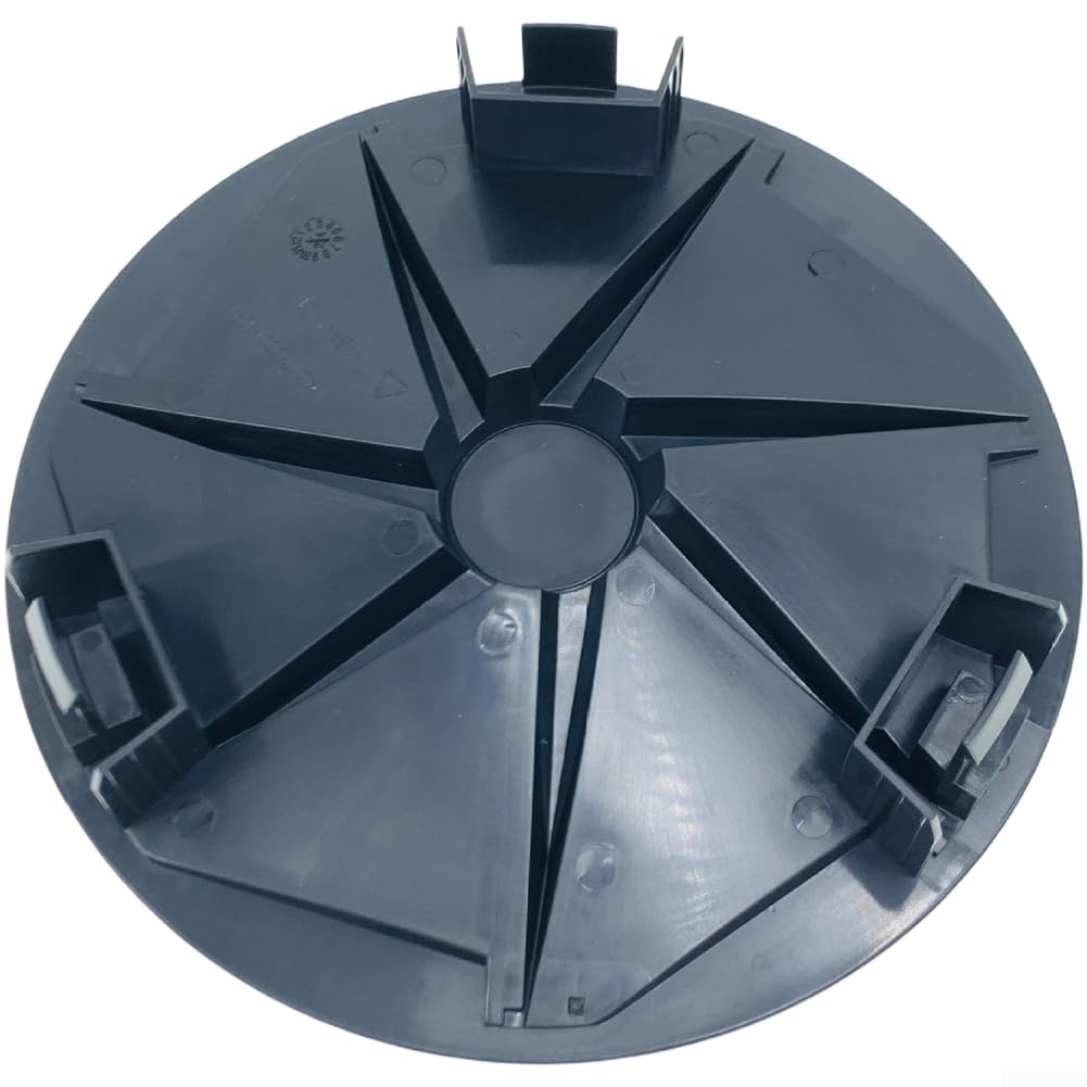 Tapa de cubo de rueda de conducción para cortacésped robótico A1 A1 Pro para A2 – Accesorio de pincho sin herramientas, cubierta de plástico negro (2 piezas)