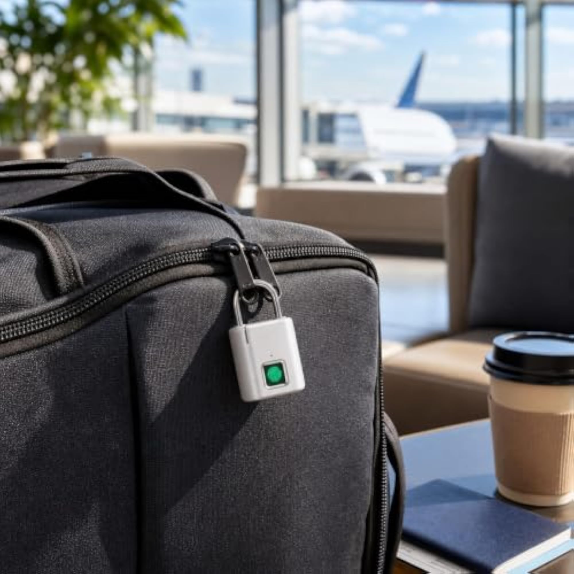 Biometric Keyless Smart Padlock for Travelers