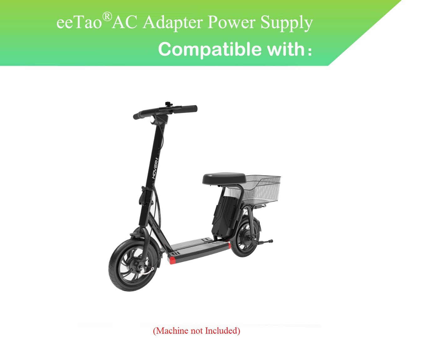 eeTao 42V AC/DC Adapter Charger Compatible with Alpha Cargo DSA-ALCG DSA-ALCG-BLK 36V 7.5Ah Li-ion Battery 350W E-Scooter Kick Electric Folding Scooter DSAALCG DSAALCGBLK 42VDC 42.0V Power Supply Cord