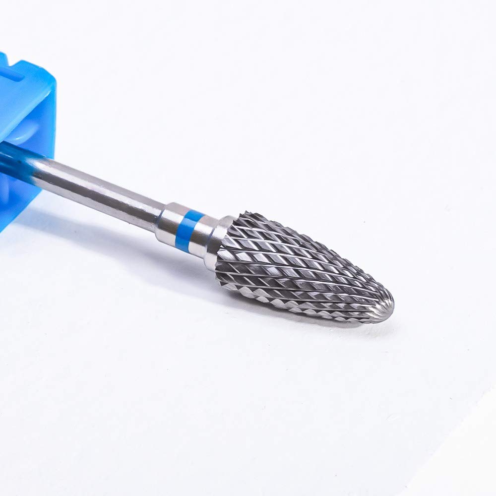 Natury Nails Carburo chiodo trapano tungsteno frese. Fresa rotante elettrica manicure macchina attrezzature nail. Grano medio