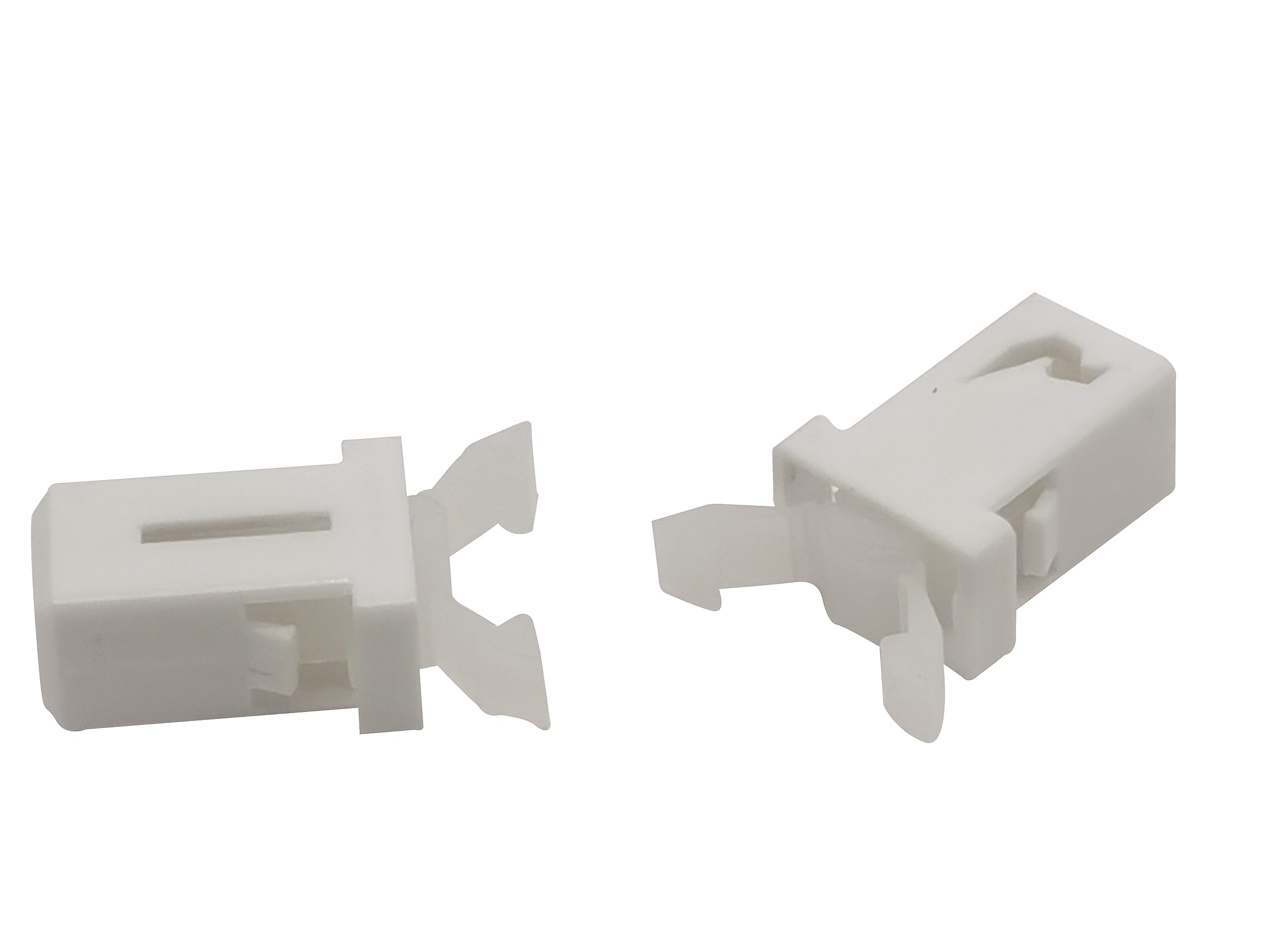 (White ) 2pcs Small PR-001 Door Lock Switch Lock Widely Used in Electronic appliances Computer Display Screens Rice cookers Microwave ovens Set Top Box TV EVD DVD Door Cover