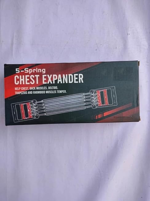 5 Spring Chest Pull/Chest expender/Hand Grip,Plastic