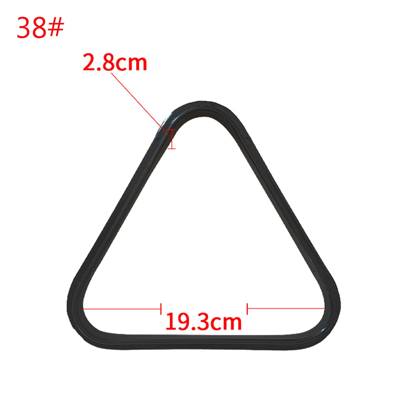 Colgante Marco Triangular para Billar, Estante Soporte Mesa de Billar