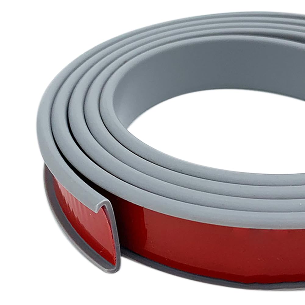 Tintvent U Shape Edge Banding, Fit 1 inch Edge, Plywood Edge Protector, Self-Adhesive Edge Trim for Veneer, Furniture, Cabinets, Countertop, Shelves,