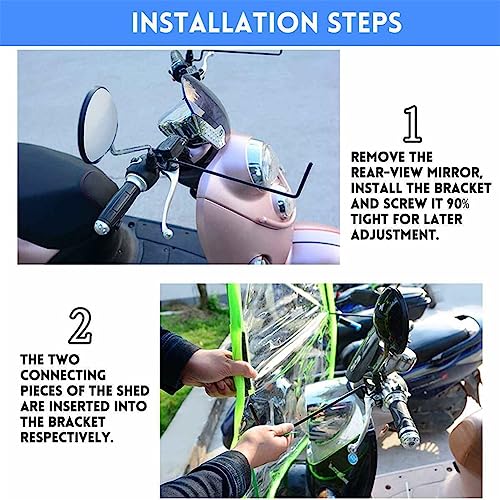 SBU Bike Motorcycle Cover Compatible for Honda VTX (1800), TOURING STYLE. Strong UV Protectivve Chopper Bike Tarp. Breathable and Portable Vehicle Protection