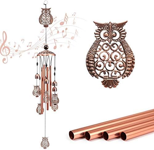 Dwafill Bambus Windspiel F-Akkord - Melodischer Gartenschmuck Für Balkon & Terrasse