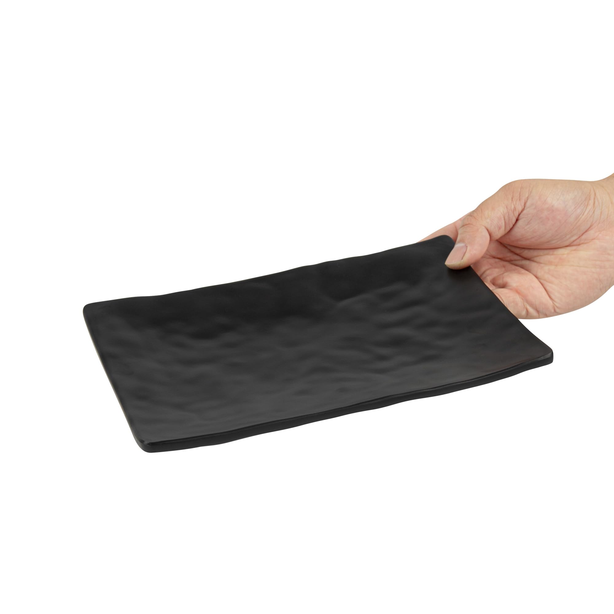 Restaurantware RWP0517B - Bandeja de melamina (rectangular, tamaño pequeño), melamina, medium