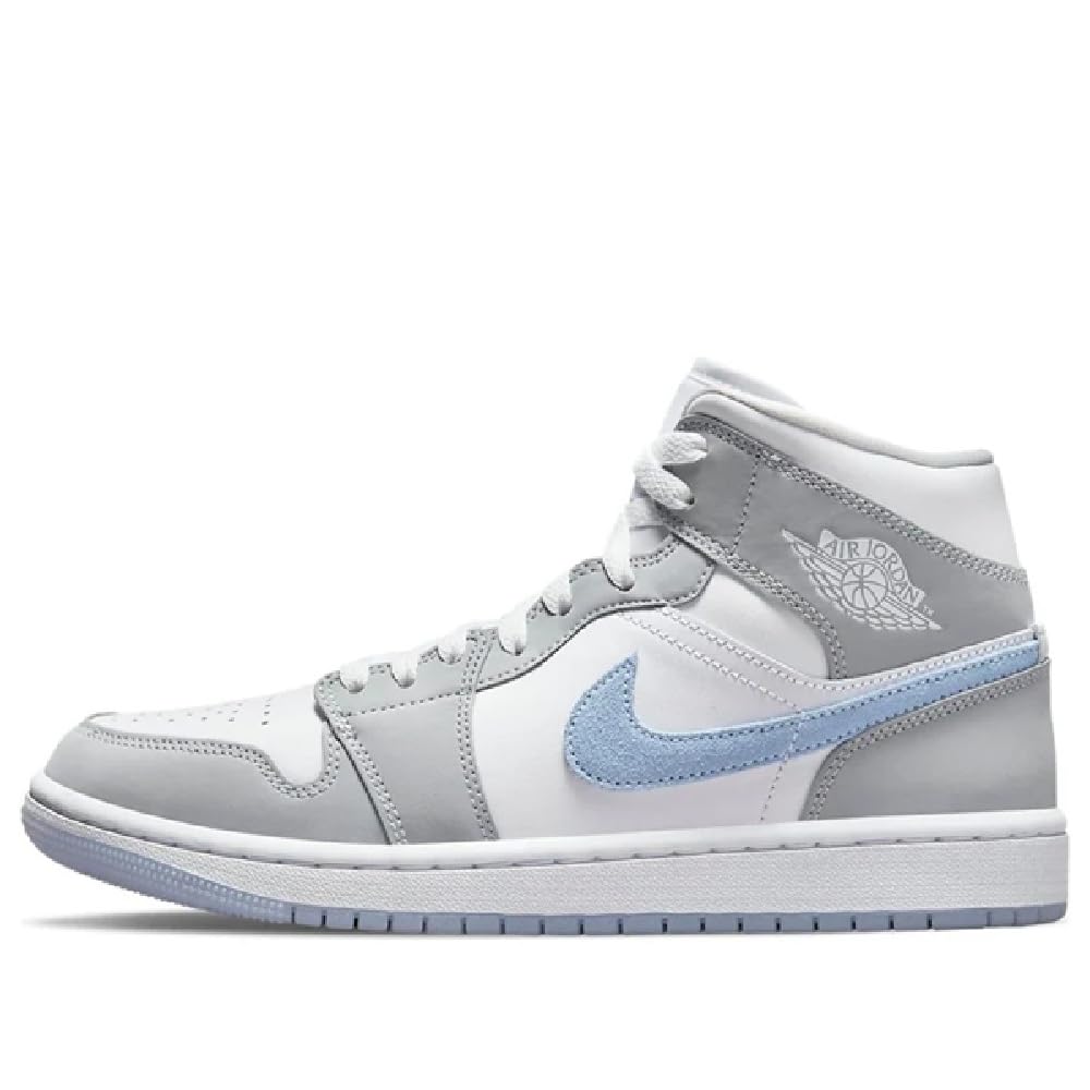 NIKE Scarpe da Basket da Uomo, Grigio particellare, Grigio Neutro, Bianco, Grigio College, 38 EU