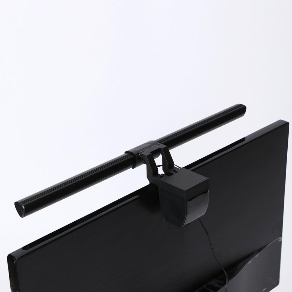 SHINEOFI Lámpara de Pantalla LED para Computadora Diseño Tricolor y Aleación de Aluminio, Luz Regulable y Alimentación USB Adecuado para Oficina y Lectura