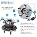 Detroit Axle - 2 Rear Wheel Bearing Hubs for Chevy Equinox Vue Torrent 2005-2006 Equinox Pontiac Torrent 2002-2007 Saturn Vue, Replacement Wheel Bearing and Hubs Assembly Set