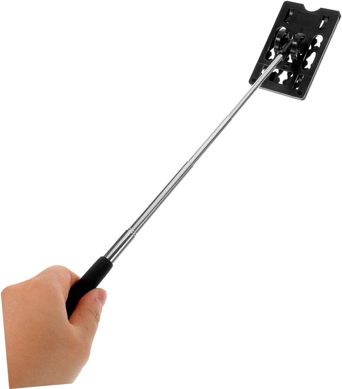 PRETYZOOM 2pcs Telescopic Rod Parking Toll Swiping Tool Durable Card Holder for Automotive Payment Cards Flexible Use Indoor Outdoor Parking Lots image 4