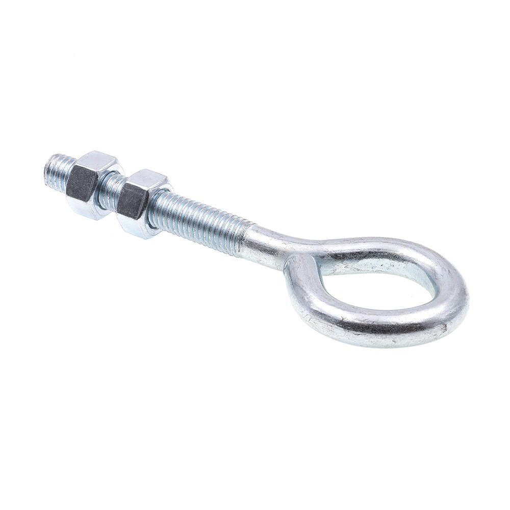 Prime-Line 9066972 Eye Bolt with Nut, 1/2 in-13 X 6 in, Zinc Plated Steel, Pack of 10, 1/2 in. -13 - Image 2