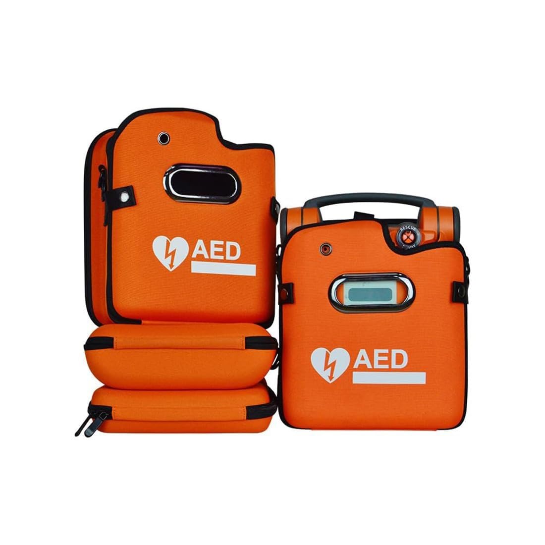 Borsa Porta Defibrillatore Semiautomatico Esterno (DAE), Resistente, con Spallacci Regolabili, Portatile E Accattivante, for Casa, Ufficio, Ospedale E Luoghi Pubblici