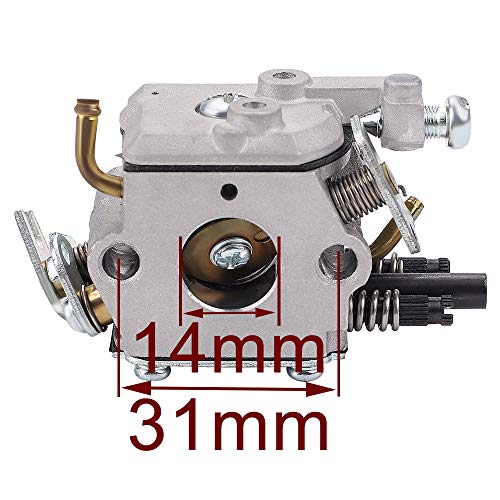 Buttom C1Q-El24 Carburetor For 223L 123L 322L 323L 326L With Filter Kit Fit 123C 123Ld 223R 322C 322R 323C 325C 325Cx 325L 325Lx 326C 326Lx String Trimmer Pole Saw #TOP6