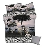 Cama de Matrimonio 2 plazas, 1 saco camisetas CM. 200 X 250 más solapa, fundas de almohada. 50 X 80 + 2 fundas CM. 50 X 50, Una unidad y Una con cebras para decorar AL máximo TU Dormitorio.