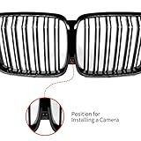 Front Grill/Grilles Kidney Grill Replacement for BMW X5 Series G05 2020-2021 (Gloss Black) - Image 5