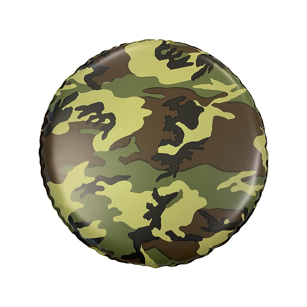 Camouflage, Circle Seat Cushion