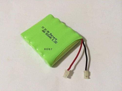 Miniatura 4 de Batería Ni-Mh de 6 V AAA de 800 mAh recargable Nimh con enchufes, 1 unidad