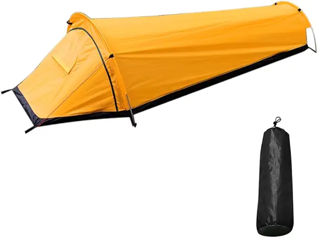 Tente 1 Place Ultralégère pour Randonnée et Camping - Imperméable et Portable