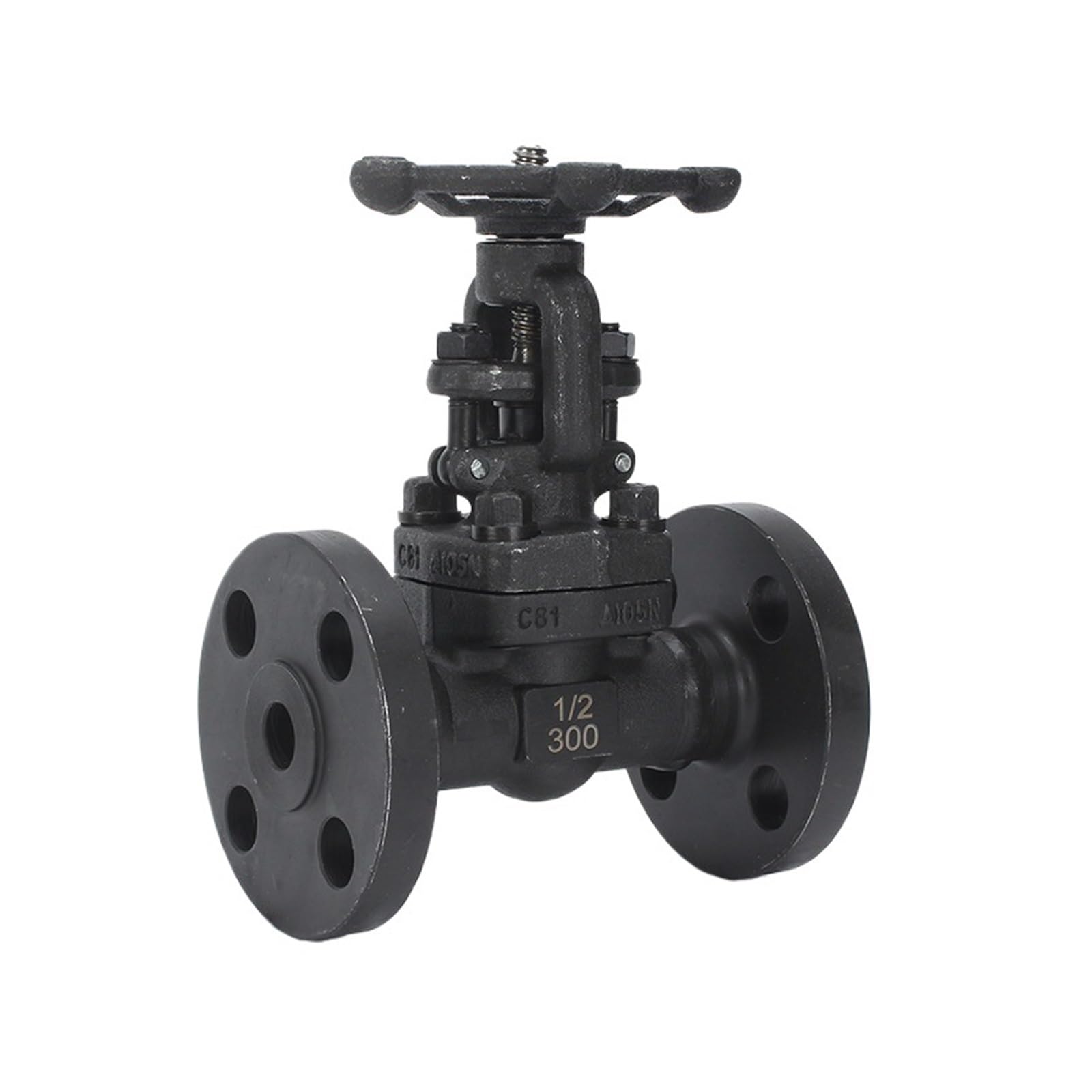 Válvula de Cierre Válvula de Cierre con Brida de Globo de Acero al Carbono Forjado ANSI API 150LB 300LB(Forged,High_1 1/2IN)