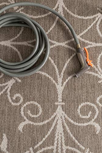 Nuloom Kathleen Traditional Indoor/Outdoor Runner Rug, 2' X 8', Beige #TOP4