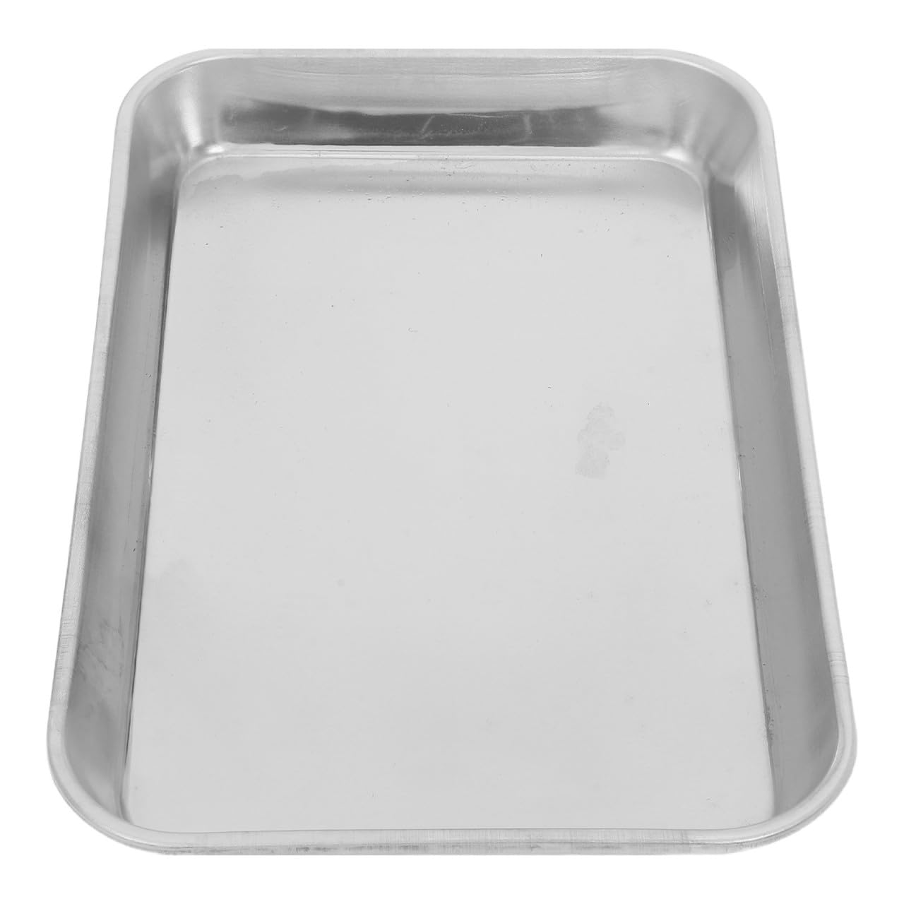 HEMOTON Serviertablett aus Edelstahl 30x20cm Flacher Boden mit resistent gegen Rückstände für medizinische und Laborgeräte