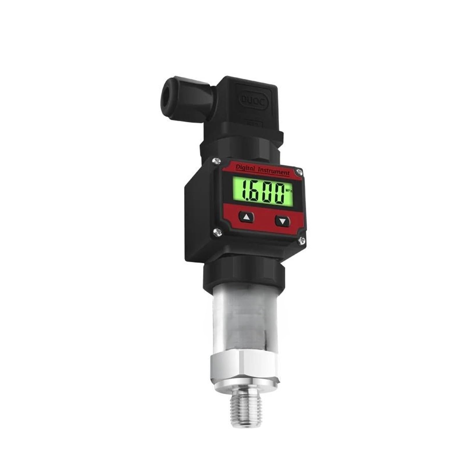 MXXDMOPD Pressure Sensor Transmitter LCD Display Splay G1/4 24V 4-20mA 0.2% 0-600bar(Rs485 Output,0-50bar)