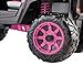 Peg Perego Polaris RZR 900 Pink Extra-Large12 Volt Ride-On UTV, Durable Design for Kids Ages 3-8