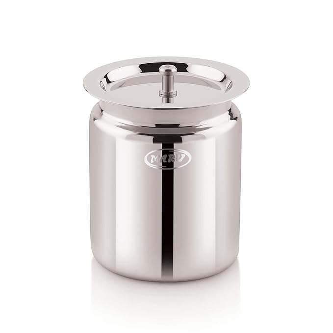 MARU Stainless Steel Ghee Pot Container For Kitchen Ghee Dispenser