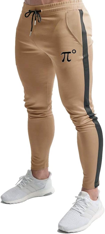 PIDOGYMMen's Slim Striped Jogger Pants,Tapered Sweatpants for Training,Running,Workout