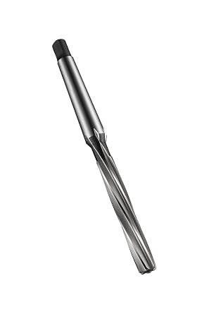 Dormer B10110.0 Machine Reamer, Morse Taper Shank, Bright/ST Coating, HSS-E, Head Diameter 10 mm, Flute Length 66 mm, Full Length 146 mm