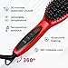 2017 Audrey Clark PRO HAIR Ionic Hair Straightener Brush v.2 – Full Set in a Premium Gift Box, Anti-Scald, Adjustable Temperatures w/ LCD Display – Anti-Static Technology to Reduce Frizz.
