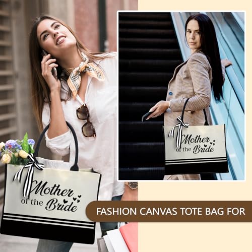 Bolsa Tote de Lona Personalizada con Inicial Monograma miniatura 5