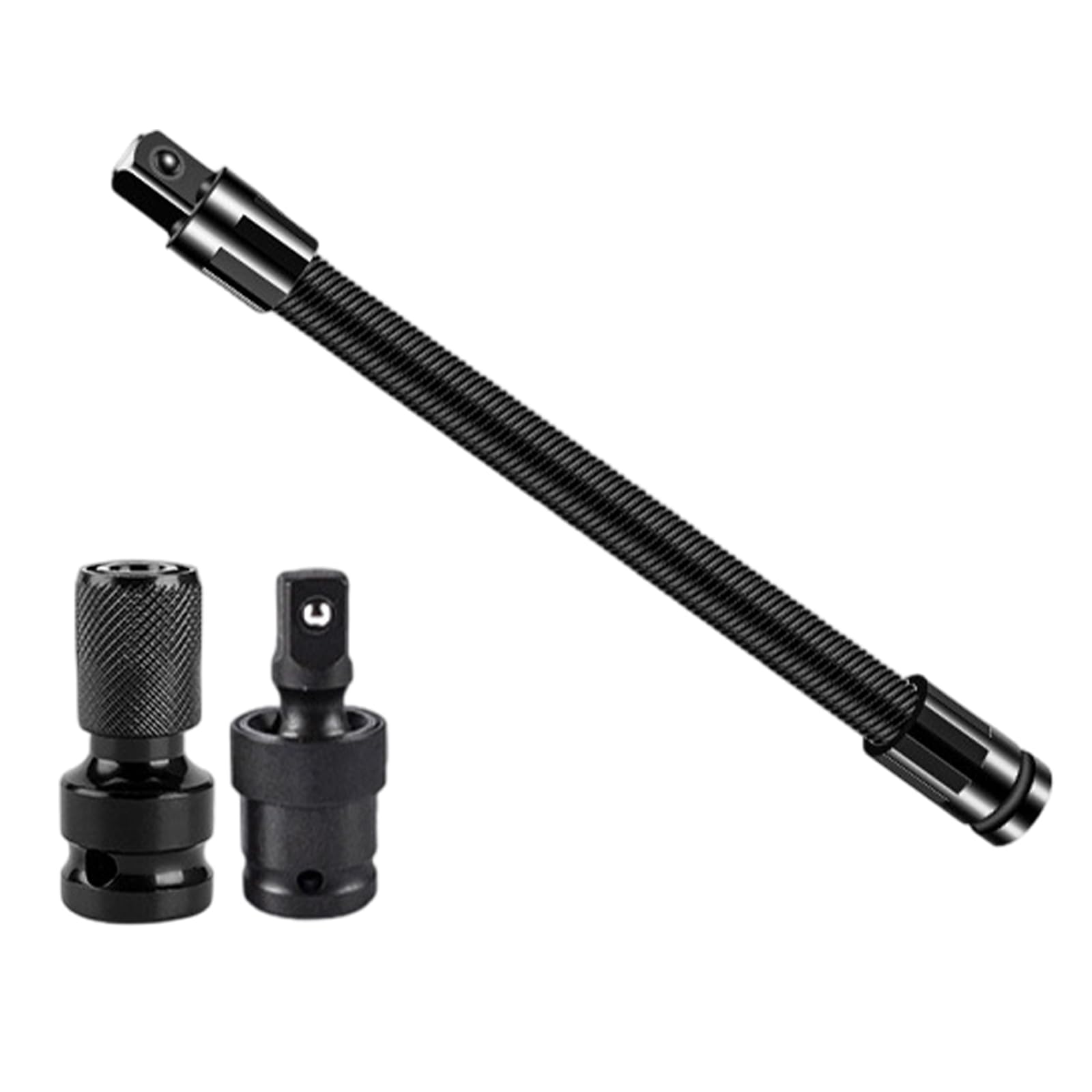 Fgdtree Short Version Duty Metal Wrench Extension Rod Adapter Set Of 3 For Tight Space Operations Wrenches Flexible Extenders For Link Set
