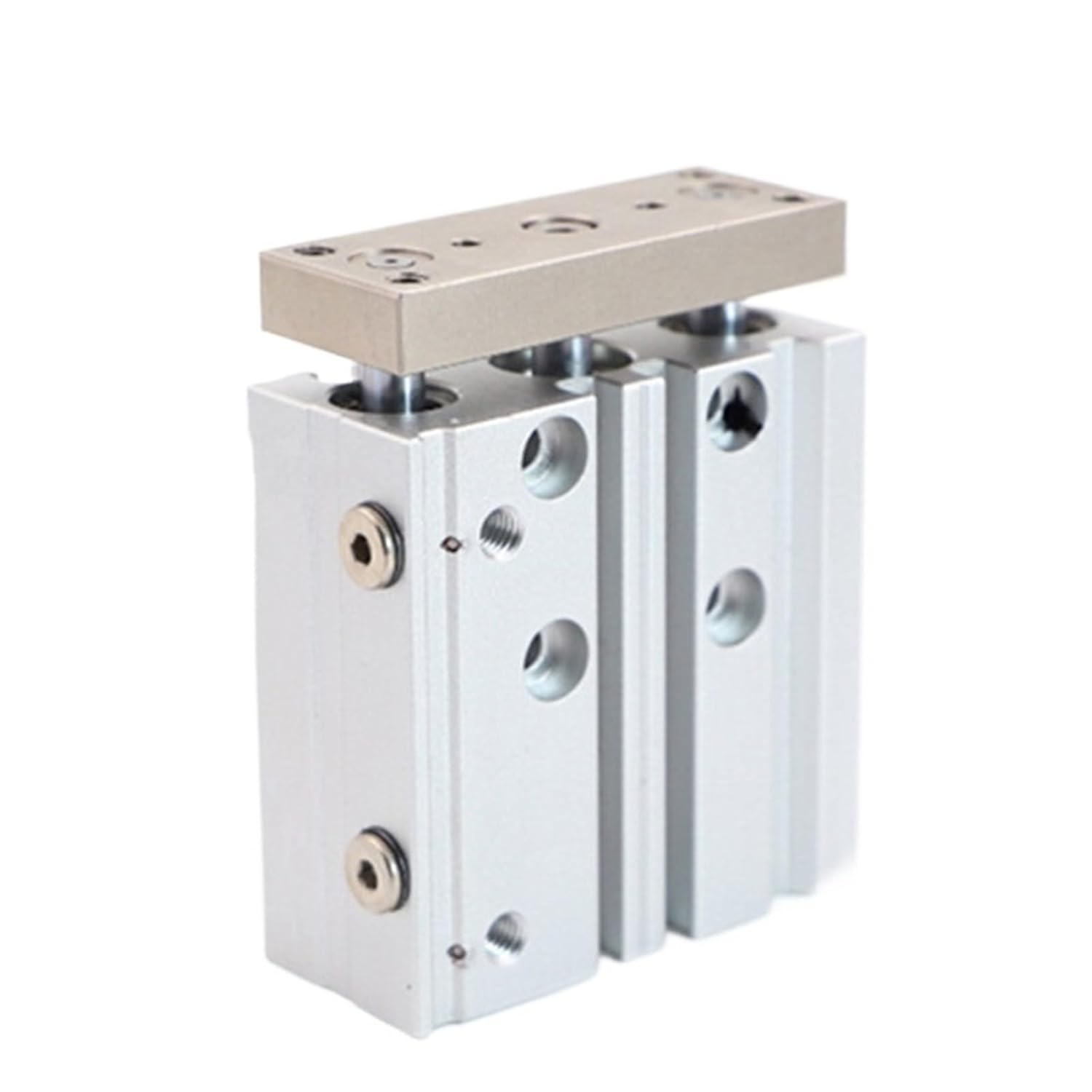 1pcs Air Cylinder TC Series 25mm Bore TCL25 Tri-Rod Cylinder Pneumatic Cylinder Linear Bearing with Magnet Double Acting Type(TCL25X150S)