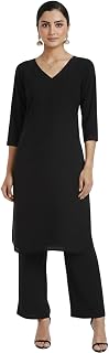 Thevasa Women's V Cut Charm Kurta (Kurta Only) Price In India