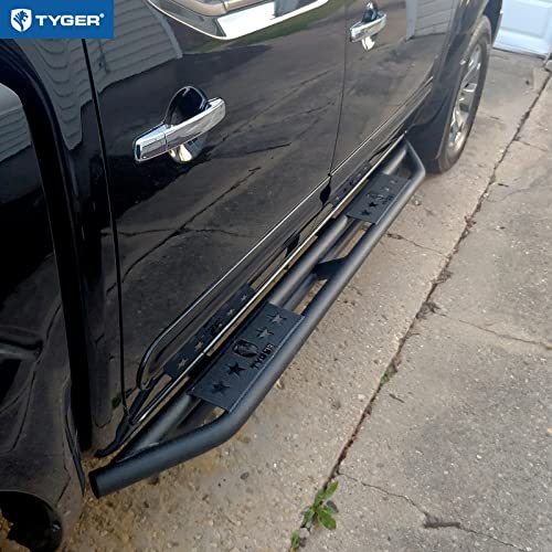 Tyger Auto Star Armor Compatible With 2005-2023 Nissan Frontier | Crew Cab | Tg-Am2N20158 | Side Step Rails Nerf Bars Running Boards #TOP3