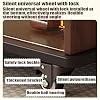 Lift Top Coffee Table with Storage, 2 in 1 Square Center Table Folding Coffee Table with Hidden Compartment and 4 Wheels, Lift Tabletop Dining Table Side Tables End Table for Living Room,C