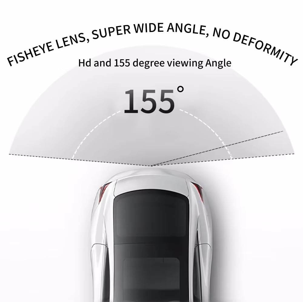 Caméra de Recul Voiture pour Skoda, pour Octavia, pour A7, pour Rapid, pour Yeti 2017 – 2020, Trajectoire Dynamique Caméra De Recul pour Voiture